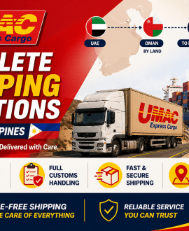 Shipping from the UAE to the Philippines