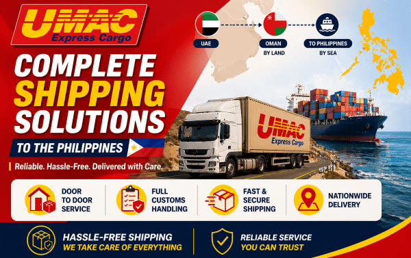 Shipping from the UAE to the Philippines