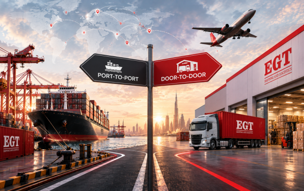 Ship Smarter - الشحن الذكي أم الشحن الرخيص؟ الفرق بين Door-to-Door وPort-to-Port